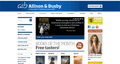 Desktop Screenshot of allisonandbusby.com